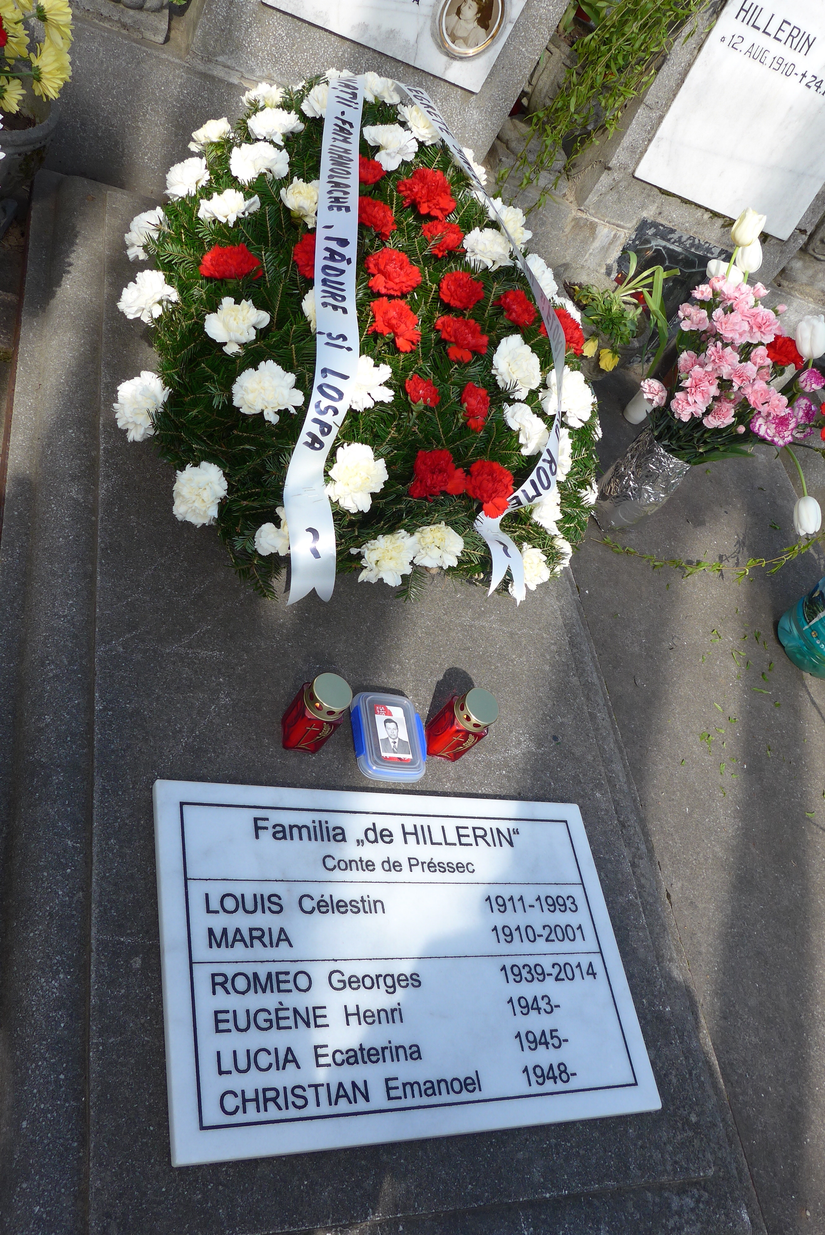 FAMILIA  "CONTE  CHARLES  de  HILLERIN"