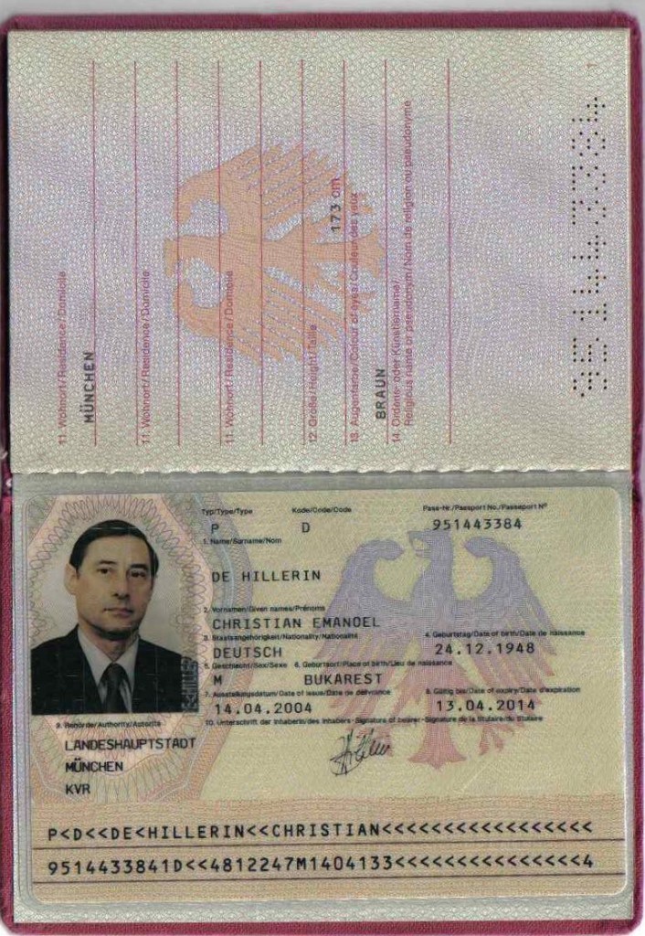 FAMILIA  "CONTE  CHARLES  de  HILLERIN"